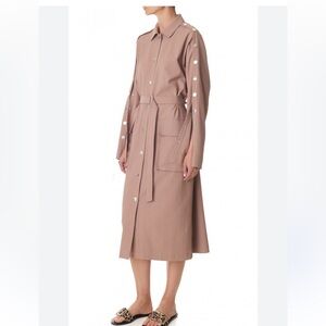 Tibi Snap Trench Coat size Small